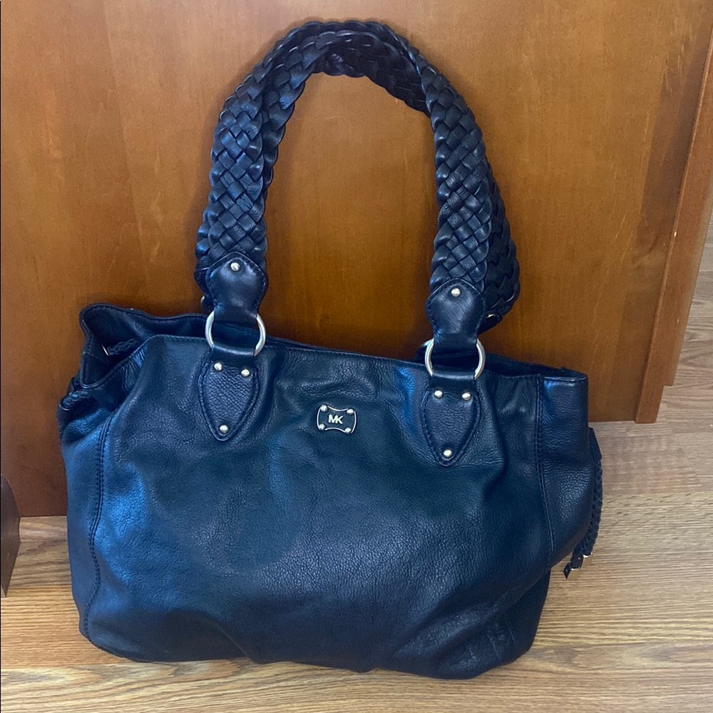 Michael Kors Vintage Black Leather Bag